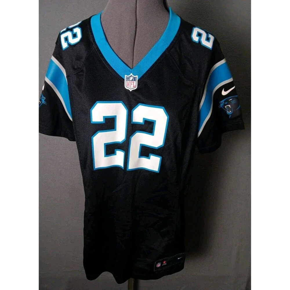 Womens Christian McCafferey Nike On Field Jersey Black Size XL EUC